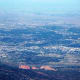 View from the top of Pikes Peak in Colorado Springs, CO