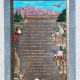 America the Beautiful plaque on top of Pikes Peak in Colorado Springs, CO