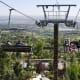 Cheyenne Mountain Zoo Tram in Colorado Springs, Colorado
