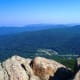 Thorton Gap from Mary's Rock on the Appalachian Trail in Shenandoah National Park