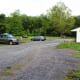 Parking lot at Old Rag Mountain Trailhead in Shenandoah National Park