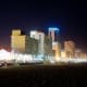 Virginia Beach Boardwalk and Beachfront at night