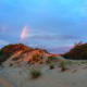 Rainbow and Dunes at False Cape State Park in Virginia Beach, Virginia
