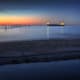 Sunset at First Landing State Park in Virginia Beach, Virginia.