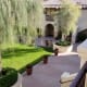 The view from the front porch of the second floor suite.