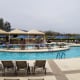 The large pool area isn't overly cluttered and offers plenty of activities for the family.