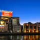 Picturesque evening riverside view at Nakasu.