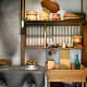Reconstruction of a pre-modern Japanese kitchen.