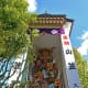 One of the two soaring Hakata Kazariyama Floats on display in Kushida Shrine. Isn't it a wonder to behold?