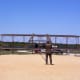 Wright Brother's Flyer at the Wright Brothers National Memorial in Kitty Hawk, NC - Outer Banks North Carolina