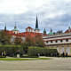 Mala Strana on the other side of the wall.