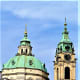 The dome and tower of the Church of St. Nicholas.