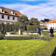 Towards the riding school and pond.