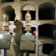 Memorial in the crypt of St. Cyril and St. Methodius Cathedral.