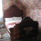 A bedroom from the Victorian era.