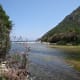 At the north end of Cirali, a shallow river joins the sea