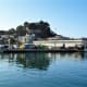 Denia castle from the marina.