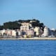 View of Denia from further down the coast.