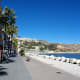 Walking along the front in Xabia towards the port.
