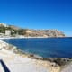 Looking towards Xabia port with Cap de Sant Antoni behind.