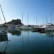 Captivating view of Denia castle.