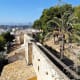Renovated ramparts.
