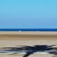 Wide sandy beach, Valencia.
