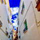 Narrow street which has maintained the layout of how people built during the Moorish period.