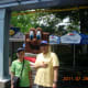 A character at Hershey Park, August 2011.
