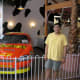 A NASCAR on display at Hershey World