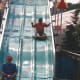 A giant slide at Hershey Park