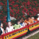 A kiddie train ride at Hershey Park