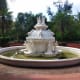 Intricate work in fountain