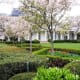 Rose Garden at the White House in Washington DC