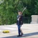 Changing of the Guard at the Tomb of the Unknown Soldier in Arlington National Cemetery in Washington, DC