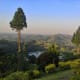 Beautiful landscape viewed from the hill top
