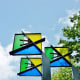 Art column in Bagby Park