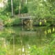 View of the fishing lake in Meyer Park