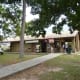 Concession stand and restrooms in Meyer Park