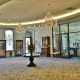 Czech Center Museum ground floor with a gift shop on the right