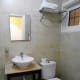 The shower room.