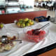Fresh fruit.