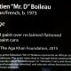 Explanation regarding this unique piece of art by “Mr. D.”