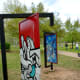 Painted Door sculptures