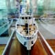 The Calypso ship model
