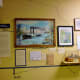Room showcasing the history of shipping importance in Houston