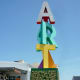 Sculpture at 1501 Sawyer Street
