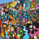 Details on Mural by Verney Sanchez