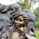 Closeup of Alice and the Cheshire Cat