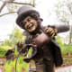 Mad Hatter on Wonderland Sculpture in Evelyn’s Park